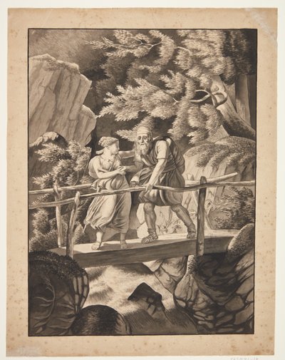 Ossian Motif (?) by Mary Sophie Clarck