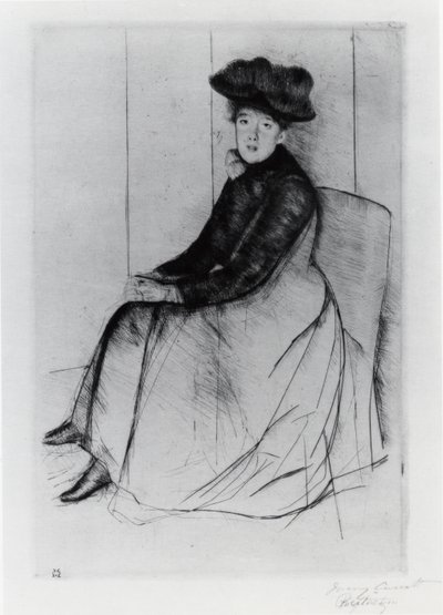 Reflection by Mary Stevenson Cassatt