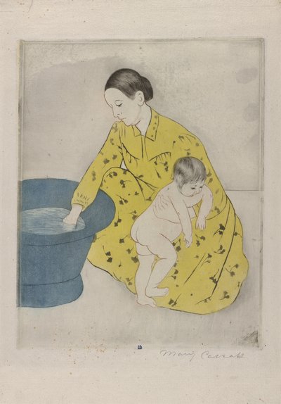 The Bath by Mary Cassatt