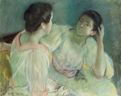 The Conversation by Mary Cassatt