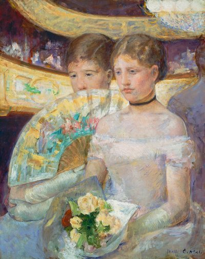 The Loge by Mary Stevenson Cassatt
