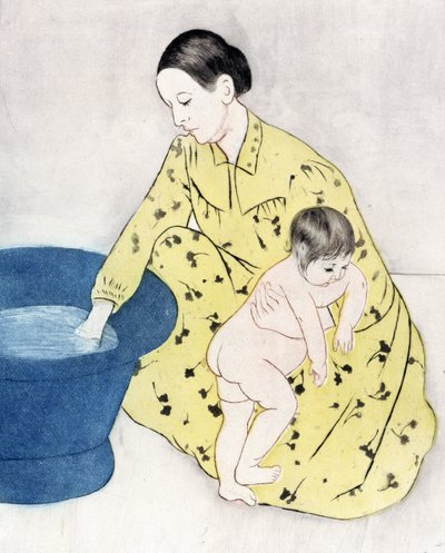 The bath by Mary Stevenson Cassatt