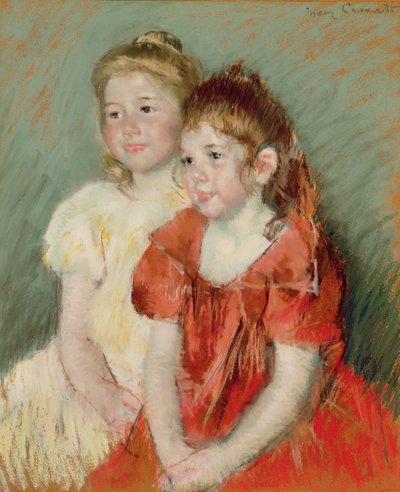 Young Girls, c.1900 by Mary Stevenson Cassatt