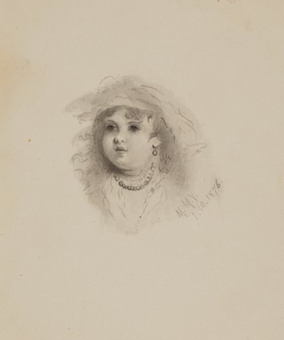 Untitled (Head of a Child) by Mary Vaux Walcott
