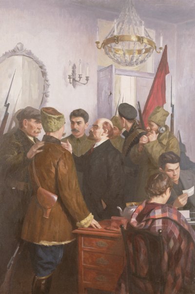 Lenin and Stalin by Masolat Joganszon