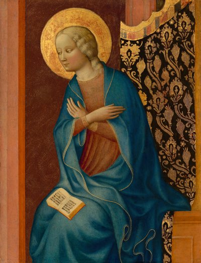 The Virgin Annunciate by Masolino da Panicale