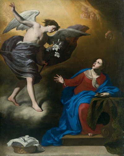 Annunciation by Massimo Stanzione