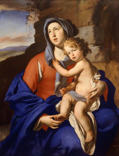 Madonna and Child by Massimo Stanzione