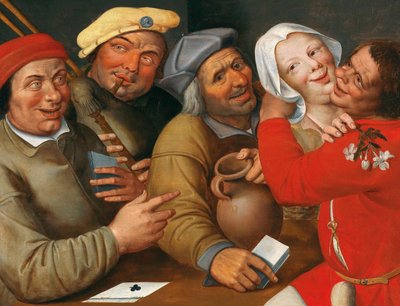 A Merry Company by Massys