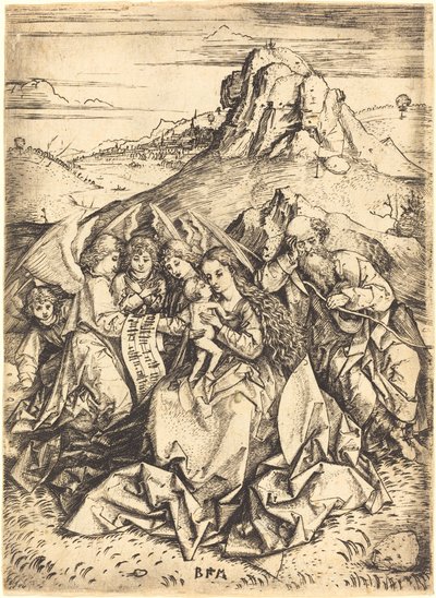 The Rest on the Flight into Egypt by Master BM