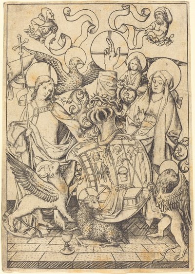 Coat of Arms of the Passion by Master E.S.