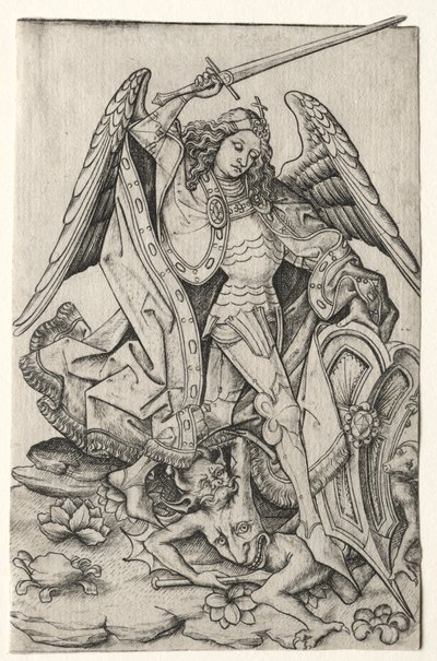 Saint Michael by Master ES