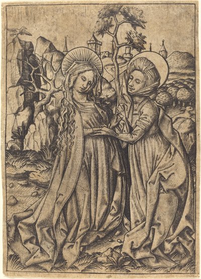 The Visitation by Master E.S.