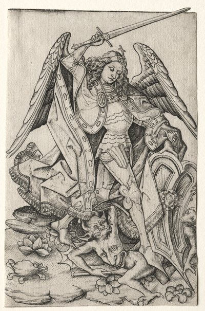 Saint Michael by Master E. S.