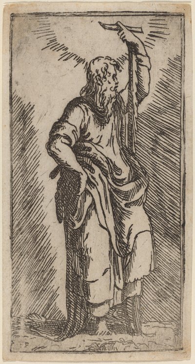 Saint Simon by Master F.P. after Parmigianino