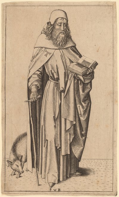 Saint Anthony by Master FVB