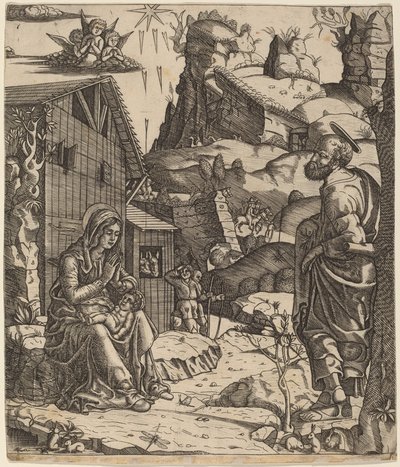 The Nativity by Master I.I.CA