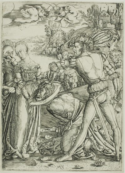 The Beheading of St. John the Baptist by Master MZ