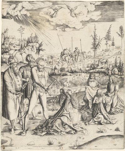 The Martyrdom of Saint Catherine by Master MZ