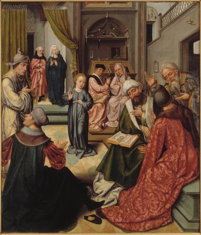 Christ among the Doctors by Master of 1518.