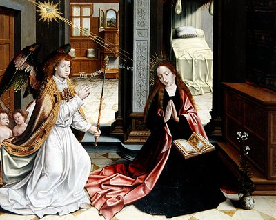 The Annunciation by Master of 1518