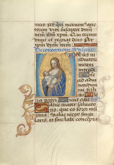 Nursing Virgin by Master of Cardinal Bourbon