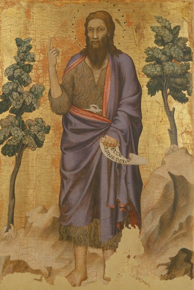 Saint John the Baptist by Master of Figline