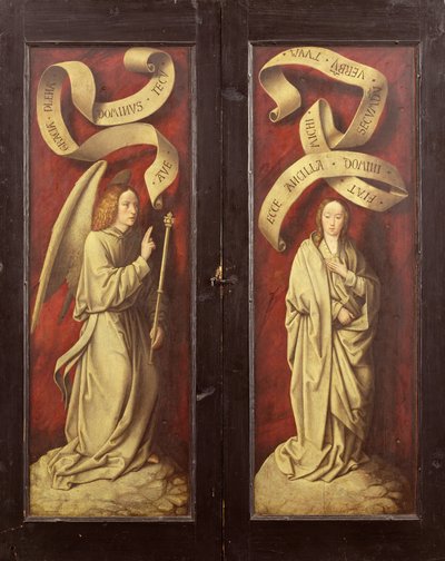 The Annunciation by Master of Frankfurt