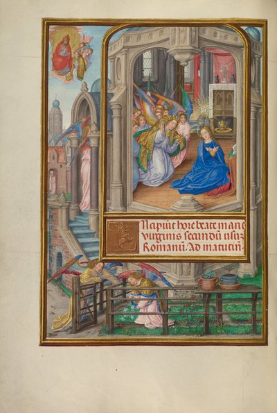 The Annunciation by Master of James IV of Scotland