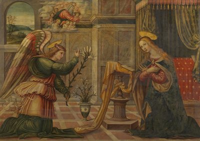 Annunciation by Master of Marradi