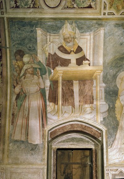 St. Ambrose by Master of Mocchirolo