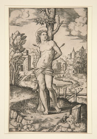 St. Sebastian by Master of the Die