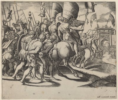 The Triumph of Scipio by Master of the Die