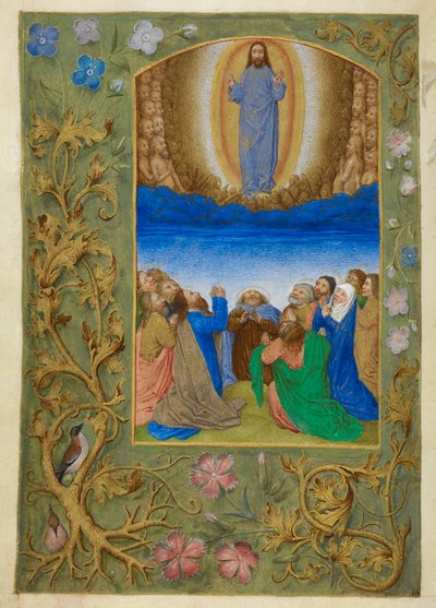 The Ascension by Master of the Dresden Prayer Books
