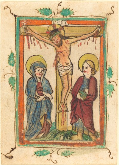 The Crucifixion by Master of the Dutuit Mount of Olives