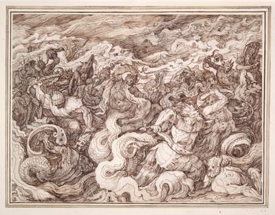 Battle of the Tritons by Master of the Egmont Albums