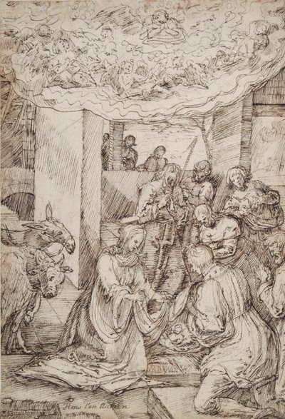 Nativity by Master of the Egmont Albums