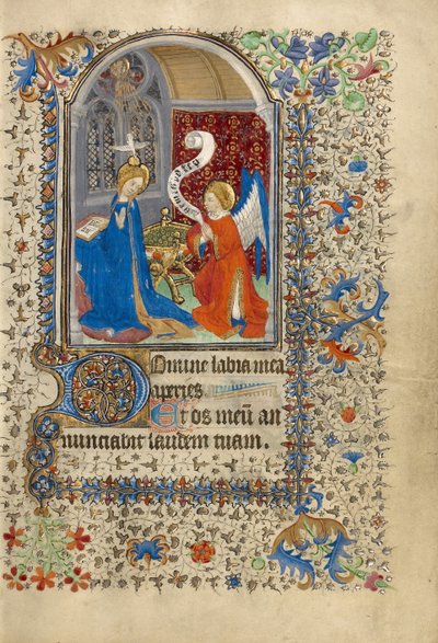 The Annunciation by Master of the Harvard Hannibal