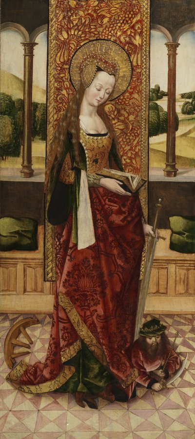 Saint Catherine by Master of the Lee Triptych