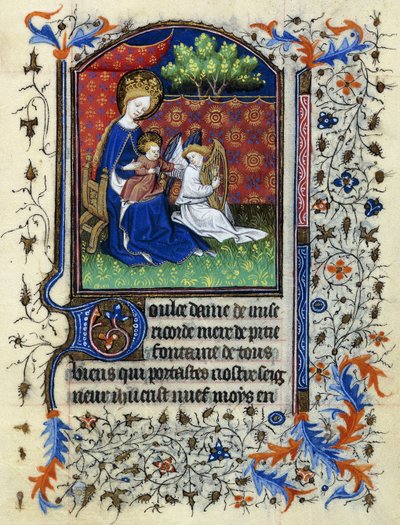 Crowned Virgin by Master of the Munich Golden Legend