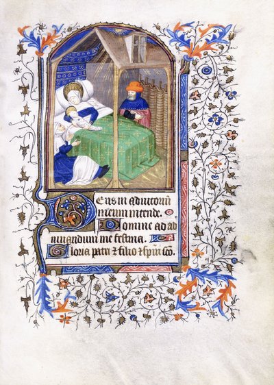 Nativity by Master of the Munich Golden Legend
