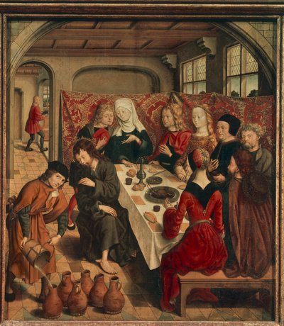 Wedding at Cana by Master of the Saint Bartholomew Altarpiece