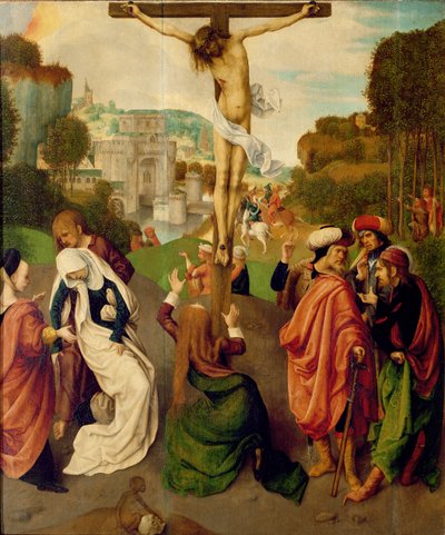 Crucifixion by Master of the Virgo Inter Virgines