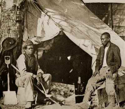 John Henry and Reuben at Leisure by Mathew B. Brady