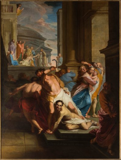 The Sons of Sceva by Mathieu (1658 1741) Elias