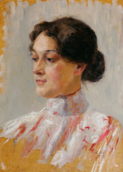 Portrait of a Girl by Mathilde Sitta Allé