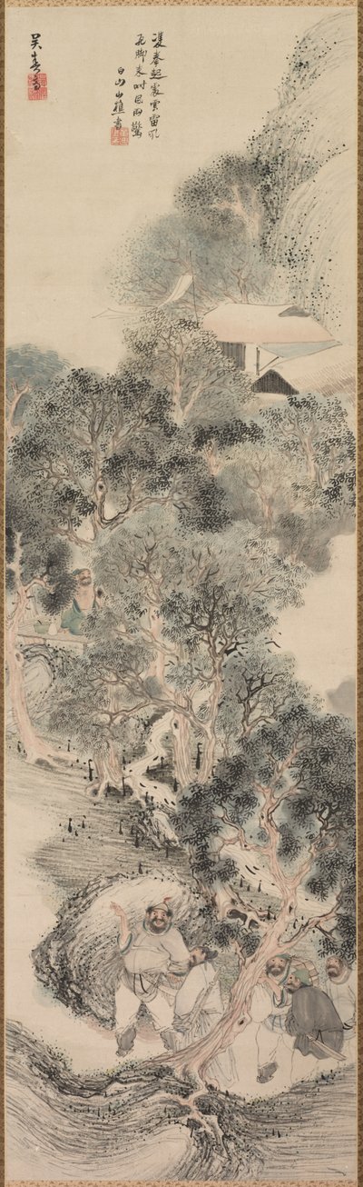 Water Margin Bandits by Matsumura Goshun