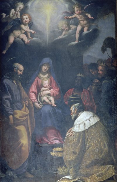 Adoration of the Magi by Matteo Rosselli