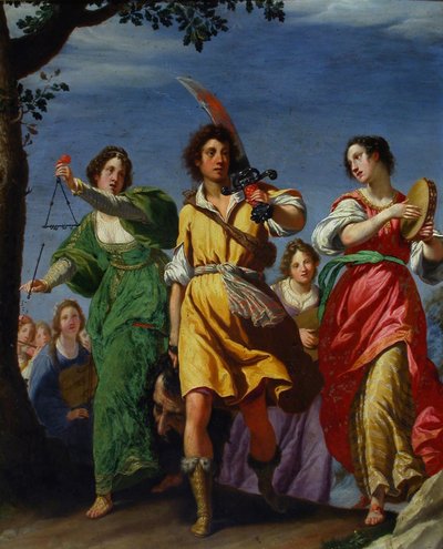 The Triumph of David by Matteo Rosselli
