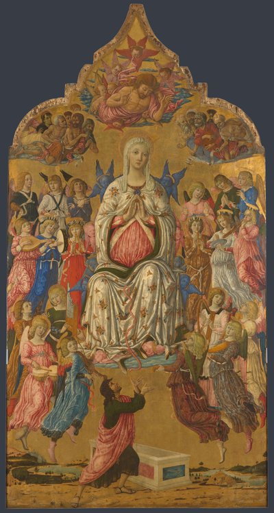 The Assumption of the Virgin, 1474 by Matteo di Giovanni